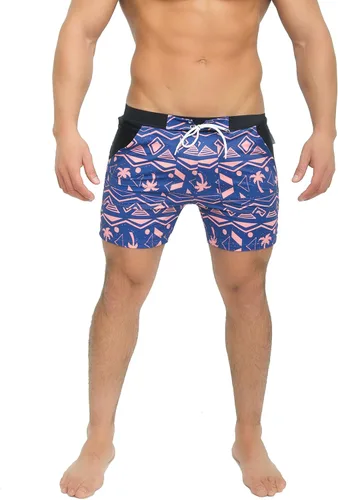 Vista 4 de Taddlee Men Swimwear Long Basic Swimsuits Swim Surf Board Boxer Trunk Shorts XXL
