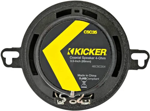 Vista 2 de KICKER 46CSC354 Serie CS CSC35 altavoces coaxiales de 3.5 pulgadas (89mm), 4 ohmios (par)
