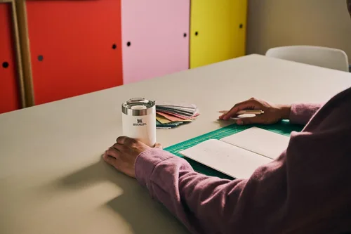 Vista 5 de STANLEY Everyday Camp Cup - Taza de 12 onzas, tapa para beber, taza para café, té y bebidas, acero inoxidable aislado sin BPA, color ceniza