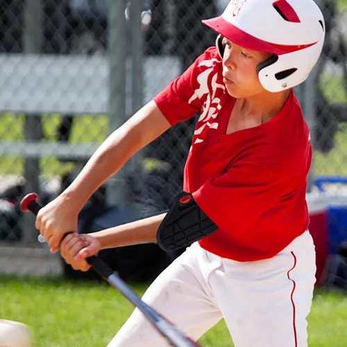 Vista 4 de Coderas de béisbol, coderas para jóvenes y adultos, codos para béisbol, sóftbol