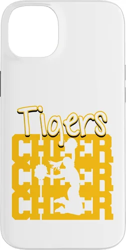 Vista 15 de Tigers Cheer Back to School Cheerleading Spirit GY Case for iPhone 17