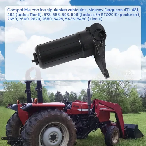 Vista 2 de Separador de agua y aceite para bomba de impulsión de combustible diésel para Perkins ULPK0038 4132A018