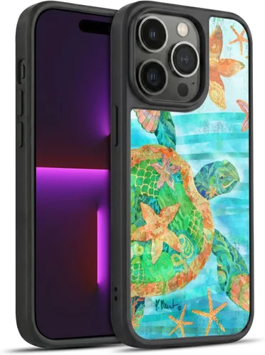 Vista 51 de Head Case Designs Officially Licensed Paul Brent Agate Mermaid Coastal Gel Armor Case [Military Grade Drop Protection] Compatible with Apple iPhone
