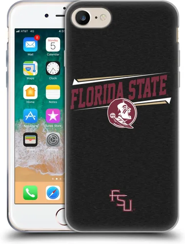 Vista 225 de Oficial Universidad Estatal de Florida FSU Soft Gel Case para iPhone de Apple 7 Plus/iPhone 8 Plus, Banner