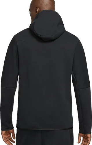 Vista 2 de Nike Sudadera deportiva con capucha para hombre, Negro