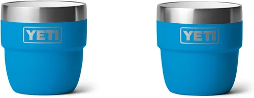 Vista 17 de YETI Rambler - Vaso apilable de 4 onzas, acero inoxidable, taza de café/espresso aislada al vacío, 2 unidades Blanco