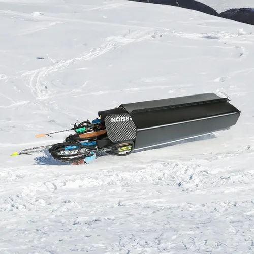 Vista 5 de Sportube Funda de esquí y snowboard Series 3 – Funda protectora de viaje para hasta 3 pares de esquís y equipo alpino, o 2 juegos de tablas