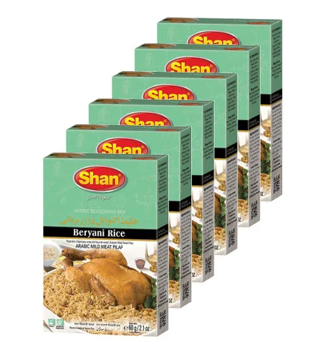 Vista 226 de Shan Chicken 65 - Mezcla de recetas y condimentos de 2.1 oz (60 g) - Polvo de especias para pollo frito picante agridulce - Adecuado