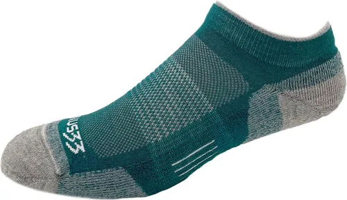 Vista 8 de USA Made - No Show Socks - Running Socks - Merino Wool - Mountain Heritage S31 Micro + Cojín Negro