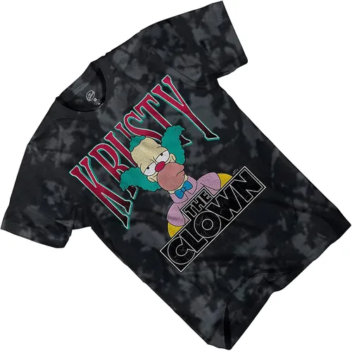 Vista 4 de The Simpsons Camiseta Krusty The Clown para hombre Homer, Bart, Lisa & Krusty The Clown