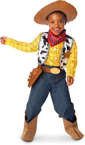 Vista 2 de Disney Pixar Disfraz de madera para niños - Toy Story