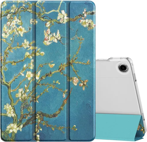 Vista 36 de MoKo Funda para Galaxy Tab A9+/A9 Plus de 11 pulgadas 2023, Funda Protectora Inteligente Delgada con Soporte y Carcasa Trasera Translúcida de PC