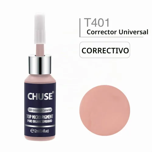 Vista 2 de CHUSE Pigmentos correctores de mezcla PMU 0.4oz/0.4 fl oz (T401 Universal Corrector)