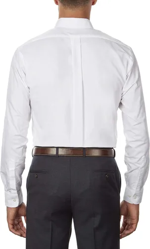 Vista 2 de Van Heusen Mens Dress Shirt Regular Fit Oxford Solid