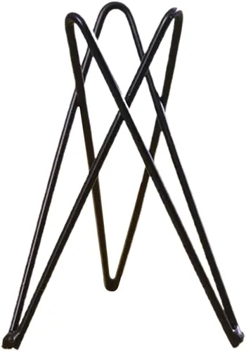 Vista 6 de ljhnba Soporte para plantas de aire de estilo nórdico, soporte de maceta de metal, soporte geométrico de hierro Tillandsia, exhibición de arte