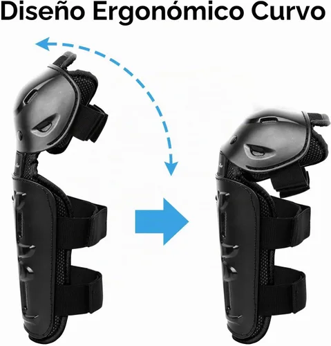 Vista 3 de Webetop 4 unidades de rodilleras protectores de codo para adultos, equipo de protección para coderas y rodilleras ajustables para hombre, coderas