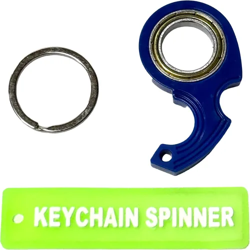 Vista 9 de Karambit Llavero Spinner Fidget Toy - Diámetro interior mejorado de 0.787 in