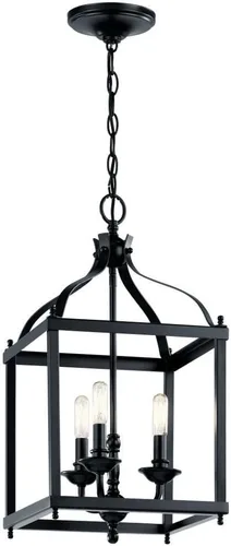 Vista 2 de KICHLER Larkin - Colgante de 2 luces de 14.75" en níquel cepillado