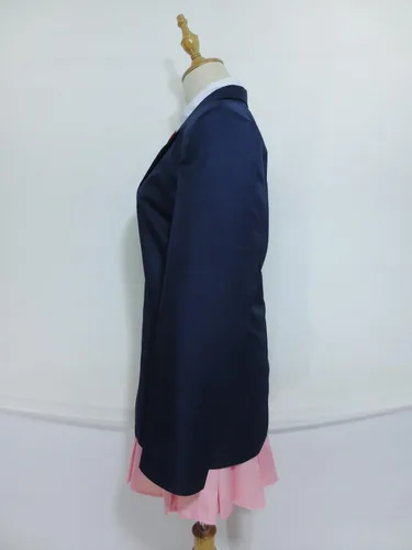 Vista 3 de Xiao Wu Touhou Project Reisen Udongein Inaba uniforme escolar traje de Cosplay