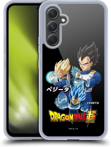 Vista 218 de Head Case Designs Funda de gel con licencia oficial de Dragon Ball Super Group Future Trunks Arc Characters [protección de grado militar] compatible