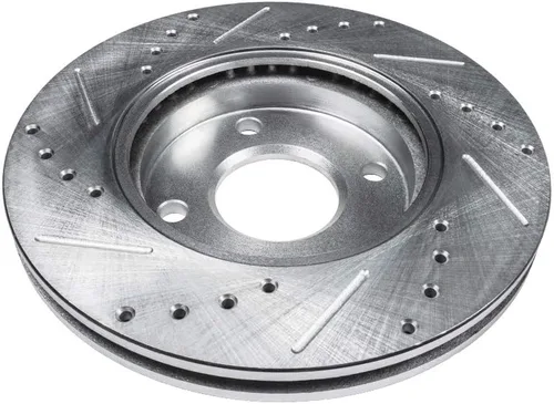 Vista 112 de Detroit Axle - Rotores de freno delantero para 04-13 Mazda 3 Rotores de frenos de disco 06-15 Mazda 5 Reemplazo: Rotor regular delantero de 11.81