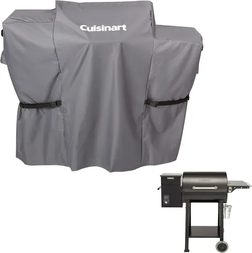 Vista 4 de Cuisinart CGC-4465 Cubierta para parrilla de pellets, 465 sq.in (la cubierta se adapta al CPG-465)