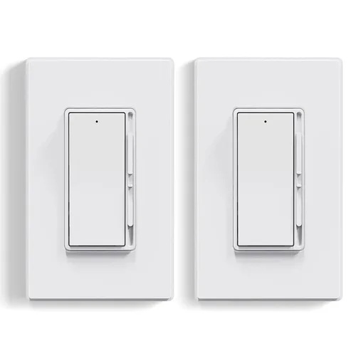Vista 10 de ELEGRP Interruptor digital de atenuación de luz para luces LED / CFL regulables de 300 W e incandescente/halógeno de 600 W, interruptor de luz LED