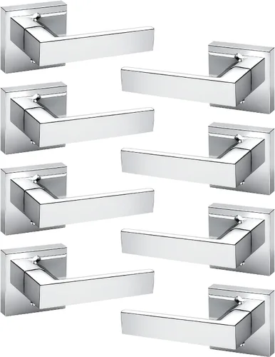 Vista 113 de KNOBWELL - Juego de cerradura con 1 picaporte resistente para puertas de una cara, ideal para puertas interiores reversibles, 0.93 libras