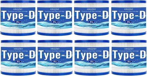 Vista 10 de Hrozny Filtro de piscina tipo D para Summer Waves Filtro de piscina, filtro D compatible con filtro de piscina, para Summer Escapes FS-350 RP-350