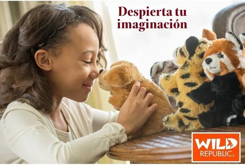 Vista 2 de Wild Republic - Peluche de dinosaurio, regalo para niños, dinosaurio de 10 pulgadas