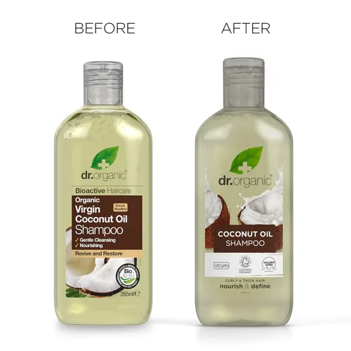 Vista 7 de Organic Doctor Champú de aceite de coco virgen orgánico, 9 onzas líquidas
