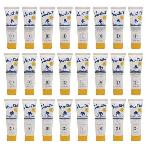 Vista 10 de Vacation Mini Classic Protector Solar SPF 30, Resistente al Agua, Loción Bronceadora a Granel, Regalos de Despedida de Soltera, Imprescindibles