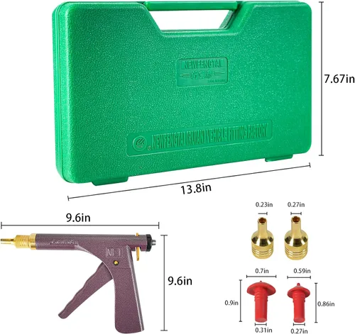 Vista 2 de Kit de tapones para neumáticos, kit de reparación de neumáticos, kit de enchufe de neumáticos de hongo, herramientas de reparación de neumáticos
