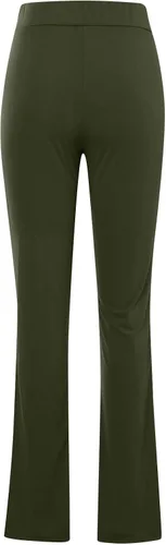 Vista 9 de Pantalones de yoga para mujer, a la moda, de color sólido, pantalones acampanados deportivos, casuales, cintura alta, elástica, ajustados, ajustados