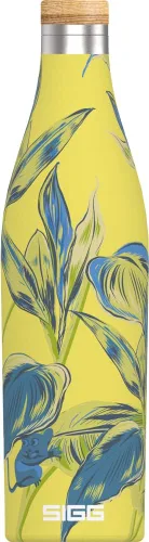 Vista 8 de SIGG - Botella de agua aislada - Meridian Black - A prueba de fugas y extra delgada - Sin BPA - Sin plástico - Acero inoxidable 18/8 - Doble pared