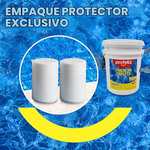Vista 4 de PROFELIZ Chlorine Tablets 3 Inch for Swimming Pools,20 lbs