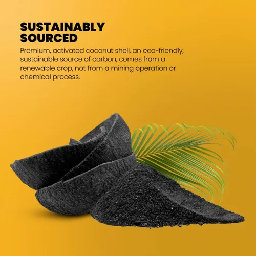 Vista 6 de Gorilla - Filtro de carbono – Carbón más fuerte y duradero, para ventilador de conductos en línea, control de olores, hidroponía, tiendas de cultivo