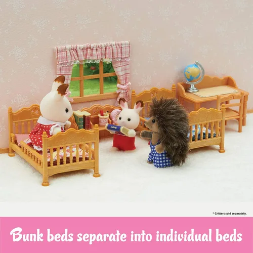 Vista 5 de Calico Critters Set de habitación infantil, papel, multicolor