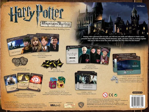 Vista 2 de Juego de mesa Harry Potter: Hogwarts Battle (idioma español no garantizado)