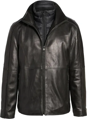 Vista 5 de Andrew Marc Chaqueta de cuero para hombre