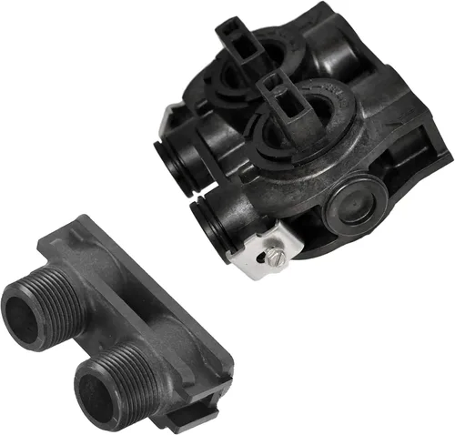 Vista 5 de AFWFilters 5600sxt Ablandador de agua de grano medido bajo demanda de 48,000 granos con tanque de salmuera, derivación y adaptadores de 1