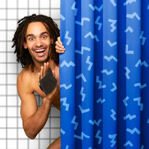 Vista 3 de Ballsy Práctica herramienta de ducha - Esponja para generar espuma extra, con diseño exfoliante suave