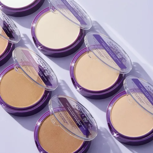 Vista 6 de Covergirl Simply Ageless - Polvo prensado difuminador instantáneo antiarrugas, color sable suave, 0.39 onzas.