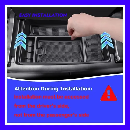 Vista 3 de Para Lexus RX 350 RX350 2024 2023 Accesorios Organizador de consola central 2023 Lexus RX350 para 2023 2024 Lexus RX350h Luxury/F Sport/Premium