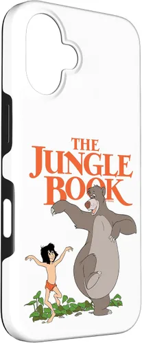 Vista 3 de iPhone 16 Disney The Jungle Book Baloo & Mowgli Dancing In The Jungle Case