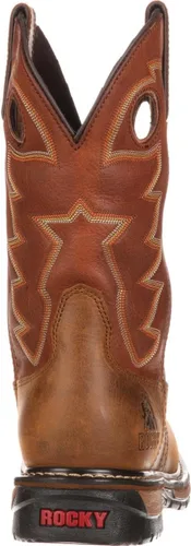 Vista 5 de ROCKY Original Ride Branson Saddle Roper Botas Western impermeables