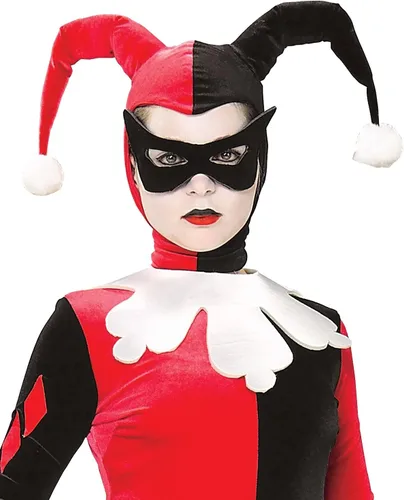 Vista 2 de Rubie's - Disfraz de Harley Quinn de la colección DC Heroes and Villains, para mujer