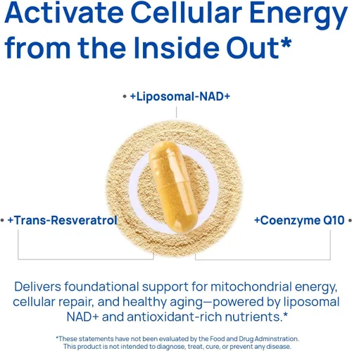 Vista 4 de Selerb Suplementos NAD+ para hombres y complejo de magnesio 18 en 1: energía celular, músculo, sueño y apoyo óseo con óxido nítrico, resveratrol