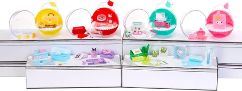 Vista 16 de MGA's Miniverse Make It Mini Hello Kitty and Friends Series 3 Mini coleccionables, Sanrio, réplicas de papelería retro, manualidades, bricolaje, 8+