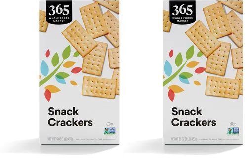 Vista 5 de 365 by Whole Foods Market, Galletas de snack con sabor natural a mantequilla, 16 onzas